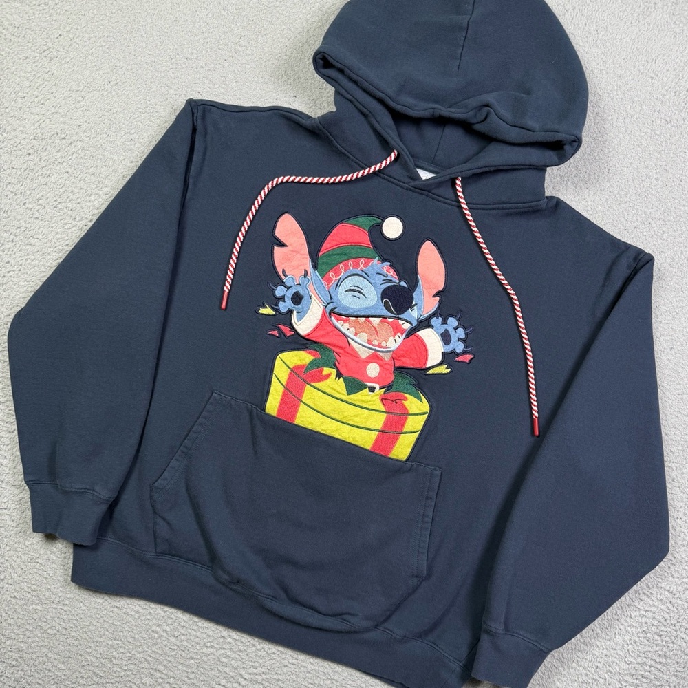 Disney Parks Christmas Stitch sweatshirt